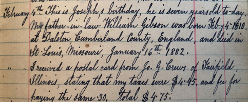John Smith diary