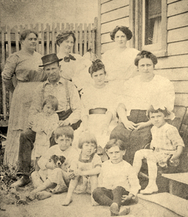 Mary Bruen O'Hair with baby