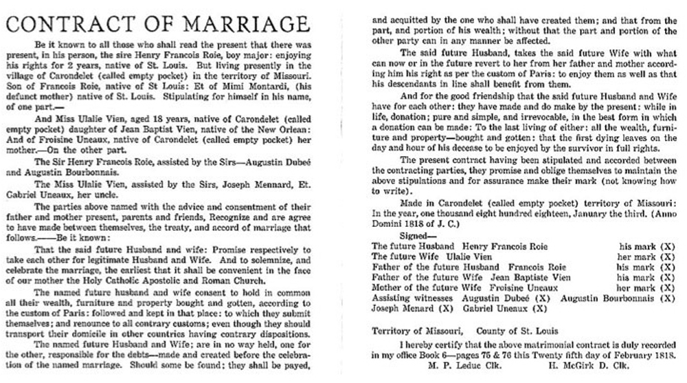 Roy2 Marriage Contract